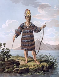 Einwohner der Renard-Inseln, Papua-Neuguinea, 1812-13